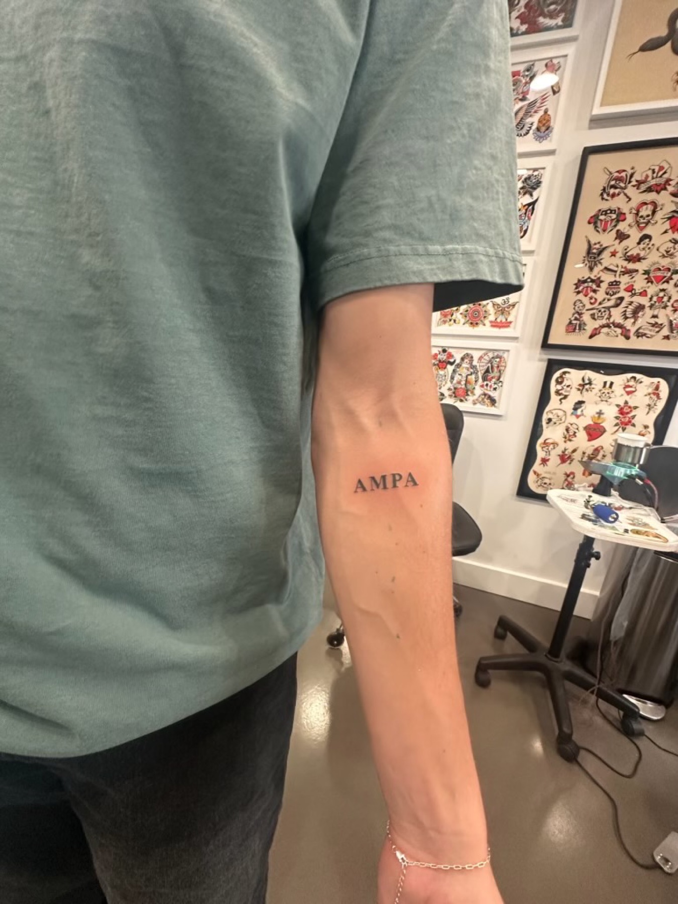 AMPA tattoo